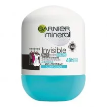 Garnier Mineral Dezodorant roll-on 48H Invisible Clean Cotton 50ml