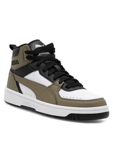 Puma Sneakersy Rebound Joy Jr 374687 15 Khaki - Buty dla chłopców - miniaturka - grafika 1