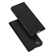 Etui i futerały do telefonów - Etui książkowe do SAMSUNG GALAXY S21 PLUS (G996F) Etui na telefon komórkowy z funkcją podstawki, uchwyt na karty Czarny - miniaturka - grafika 1