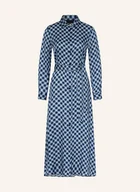 Sukienki - Elena Miro Sukienka Satynowa blau - miniaturka - grafika 1