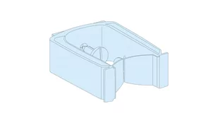Schneider Electric Prisma Plus, System G i P, 12 opasek kablowych, pionowych LVS04262 LVS04262 - Inne akcesoria elektryczne - miniaturka - grafika 1