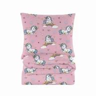 Pościel - Pościel 3d Bawełniana 140x200 Little Unicorn - miniaturka - grafika 1