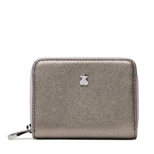 Mały Portfel Damski TOUS Monedero M. New Dubai 2001690055 Srebrny - Portfele - miniaturka - grafika 1