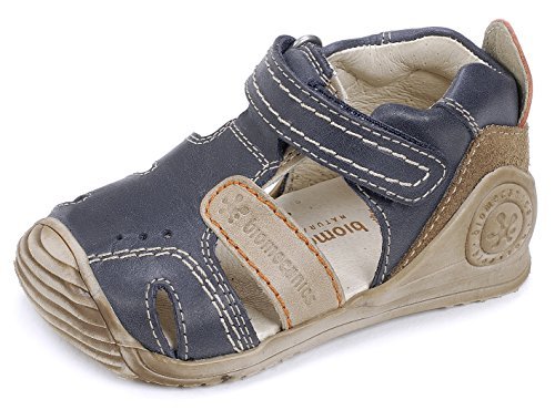 Biomecanics Biogateo sandały dla chłopców, Blue Azul Marino - 21 EU