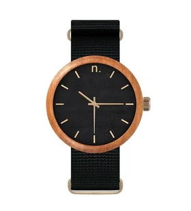 Zegarek Zegarek Męski Drewniany NEAT NEW HOOP 43MM N054 - Zegarki męskie - miniaturka - grafika 1