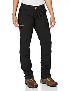 Spodnie damskie - Vaude spodnie damskie Skomer Capri Zo Pants Ii czarny Phantom Black 38 Kurz 413316784380 - grafika 1