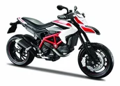 Kolekcjonerskie modele pojazdów - Maisto Motocykl Ducati Hypermotard Sp Skala 1:12 31101 - miniaturka - grafika 1