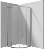 Kabiny prysznicowe - Deante Kabina Prysznicowa Półokrągła 90 Cm KYI_051K - miniaturka - grafika 1