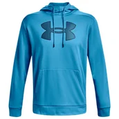 Bluzy sportowe męskie - Męska bluza Under Armour Armour Fleece Big Logo HD Rozmiar: L / Kolor: jasnoniebieski - miniaturka - grafika 1