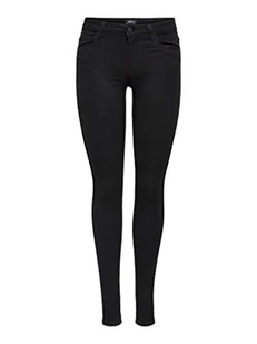Only Damskie Spodnie Jeansowe, Czarny, M / 32L - Spodnie damskie - miniaturka - grafika 1