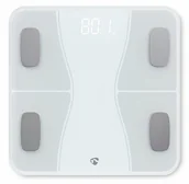 Wagi łazienkowe - Nedis SmartLife BTHPS11WT - miniaturka - grafika 1