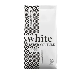 CLEANGANG WHITE COUTURE SKONCENTROWAY PROSZEK DO PRANIA BIAŁYCH TKANIN CRYSTALIZE BREEZE 1,7KG - Środki do prania - miniaturka - grafika 1
