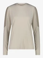 Bluzki damskie - Bluzka damska z długim rękawem CMP Zulka T-Shirt - vaniglia - miniaturka - grafika 1