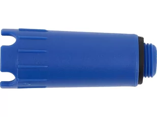 KOREK HYDRAULICZNY, INSTALATORSKI 1/2" Z USZCZELKĄ NIEBIESKI - Akcesoria hydrauliczne - miniaturka - grafika 3