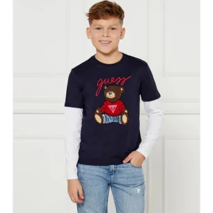 Guess Longsleeve Regular Fit - Koszulki dla chłopców - miniaturka - grafika 1