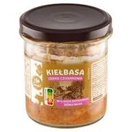 Pasztet i przetwory mięsne - Carrefour Classic Kiełbasa lekko czosnkowa 300 g - miniaturka - grafika 1