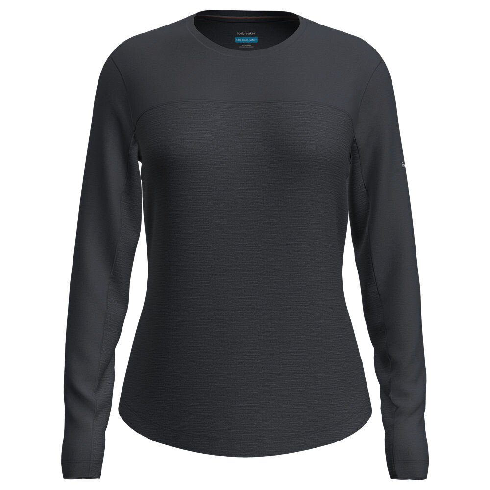 Koszulka damska Icebreaker Merino 125 Cool-Lite Sphere LS Tee CB Grapht/Graph/Cb L
