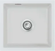 Zlewozmywaki - Zlewozmywak ceramiczny SYSTEMCERAM Mera 42 U Alu Korek manualny 5301 01 - miniaturka - grafika 1
