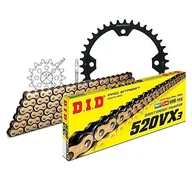 Części motocyklowe - Zestaw łańcuchów DID stal 520VX3 / 98 bez końca do Yamaha YFZ Performance Race R X Special Bill Balance S 450 ccm - miniaturka - grafika 1