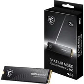 Dyski SSD - MSI Spatium M560 2TB SSD S78-440Q940-P83 - miniaturka - grafika 1