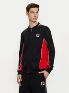 Bluzy męskie - Fila Bluza Settanta FAM0645 Czarny Regular Fit - miniaturka - grafika 1