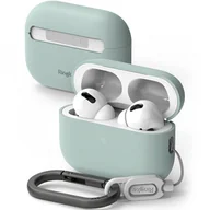 Akcesoria do słuchawek - RINGKE SILICONE APPLE AIRPODS PRO 1 / 2 SEAFOAM - miniaturka - grafika 1