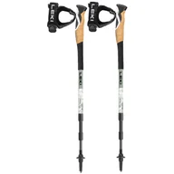 Kije trekkingowe - Kijek trekkingowy Leki Cross Hike Carbon 100-135 cm Kolor: biały/czarny - miniaturka - grafika 1