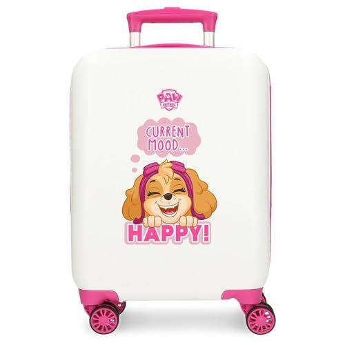 Psi Patrol Paw Patrol Playful Cabin Walizka Biała 33 x 50 x 20 cm Twardy ABS Zamek szyfrowy z boku 28,4 L 2 kg 4 Podwójne koła Bagaż Ręczny, biała, walizka kabinowa