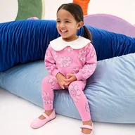 Bluzy dla dziewczynek - Cool Club, Bluza dziewczęca, różowa - miniaturka - grafika 1