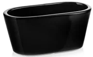 Donice - Doniczka ceramiczna rynna czarna 17 cm Piano - miniaturka - grafika 1