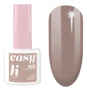 Hi Hybrid Hi Hybrid Lakier hybrydowy Easy 3w1 nr 608 Salted Caramel 5ml 134206 - Lakiery hybrydowe - miniaturka - grafika 1