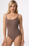 Body - Body damskie na ramiączkach kakaowe Tia, Kolor kakaowy, Rozmiar S, Babell - Primodo.com - miniaturka - grafika 1