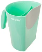 Inne akcesoria do pielęgnacji dzieci - Akuku AL-BiS kubek do spłukiwania głowy A0376 miętowy - miniaturka - grafika 1