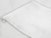 Meble modułowe i akcesoria - Samoprzylepna Okleina Meblowa Beton Biały Na Meble Szafkę Regał 67x100 - miniaturka - grafika 1