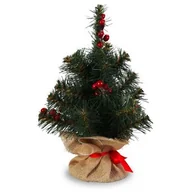 Choinki - Choinka sztuczna dekorowana z jarzębiną 30 cm - miniaturka - grafika 1