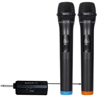 Mikrofony komputerowe - Mikrofon MUSICMATE HPG-99 SoundWave (2 szt.) MM-23 - miniaturka - grafika 1