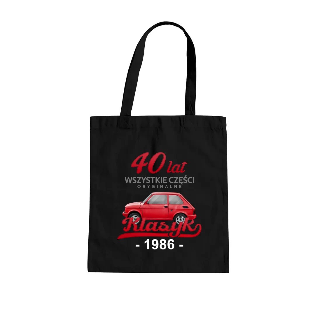40 Lat Wszystkie części oryginalne Klasyk od 1986 - torba na prezent