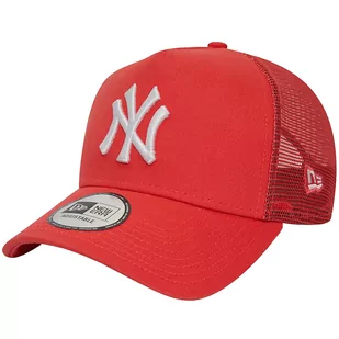 New Era League Essentials Trucker New York Yankees Cap 60435246, Kobieta/Mężczyzna, Czapka z daszkiem, Czerwony - Czapki męskie - miniaturka - grafika 1