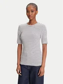 Koszulki i topy damskie - Calvin Klein T-Shirt LV044B232G Granatowy Regular Fit - miniaturka - grafika 1
