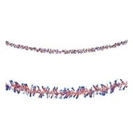 Dekoracje sali - GIRLANDA FLAGA AMERYKAŃSKA 2M - miniaturka - grafika 1