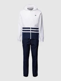Dres treningowy w stylu Colour Blocking - Spodnie sportowe męskie - miniaturka - grafika 1