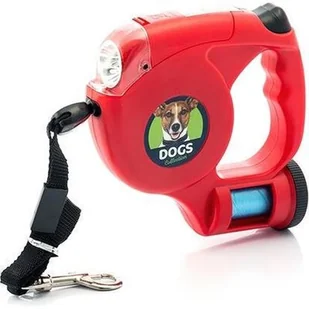 Haas F1 Team automatyczna 5m do 35kg z latarką - Smycze dla psów - miniaturka - grafika 1