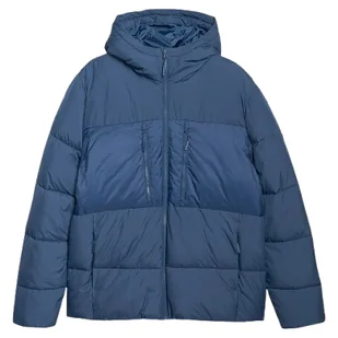 Kurtka męska 4F Down Jacket M602 Rozmiar: M / Kolor: niebieski - Kurtki męskie - miniaturka - grafika 1