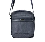Akcesoria podróżnicze - Torba męska na ramię PELLUCCI CW6255 Niebieska - miniaturka - grafika 1