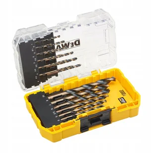 Zestaw wierteł HSS-G 1-10 mm DeWalt DT70728 19 szt - Wiertła - miniaturka - grafika 1