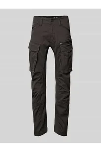 Spodnie cargo o kroju regular tapered fit z kieszenią zapinaną na zamek błyskawiczny - G-Star Raw - Spodnie męskie - miniaturka - grafika 1