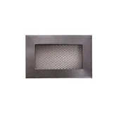 Akcesoria kominkowe - NORDFLAM Kratka kominkowa 11 x 17 cm Grafit - miniaturka - grafika 1