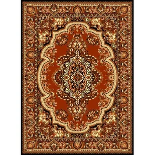 Dywan WIOSNA 60 x 110 cm bordo - Dywany - miniaturka - grafika 1