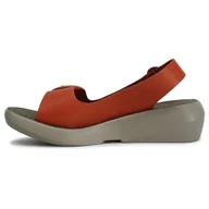 Moda i Uroda OUTLET - Fly London Damskie sandały BERK754FLY, szkarłatne, 37 EU, Szkarłatowy, 37 EU - miniaturka - grafika 1