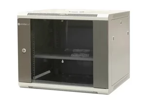EmiterNet Szafa wisząca niedzielona 19'' 9U, drzwi blacha/szkło, 600×600×500mm szer./gł./wys. - Akcesoria do serwerów - miniaturka - grafika 1